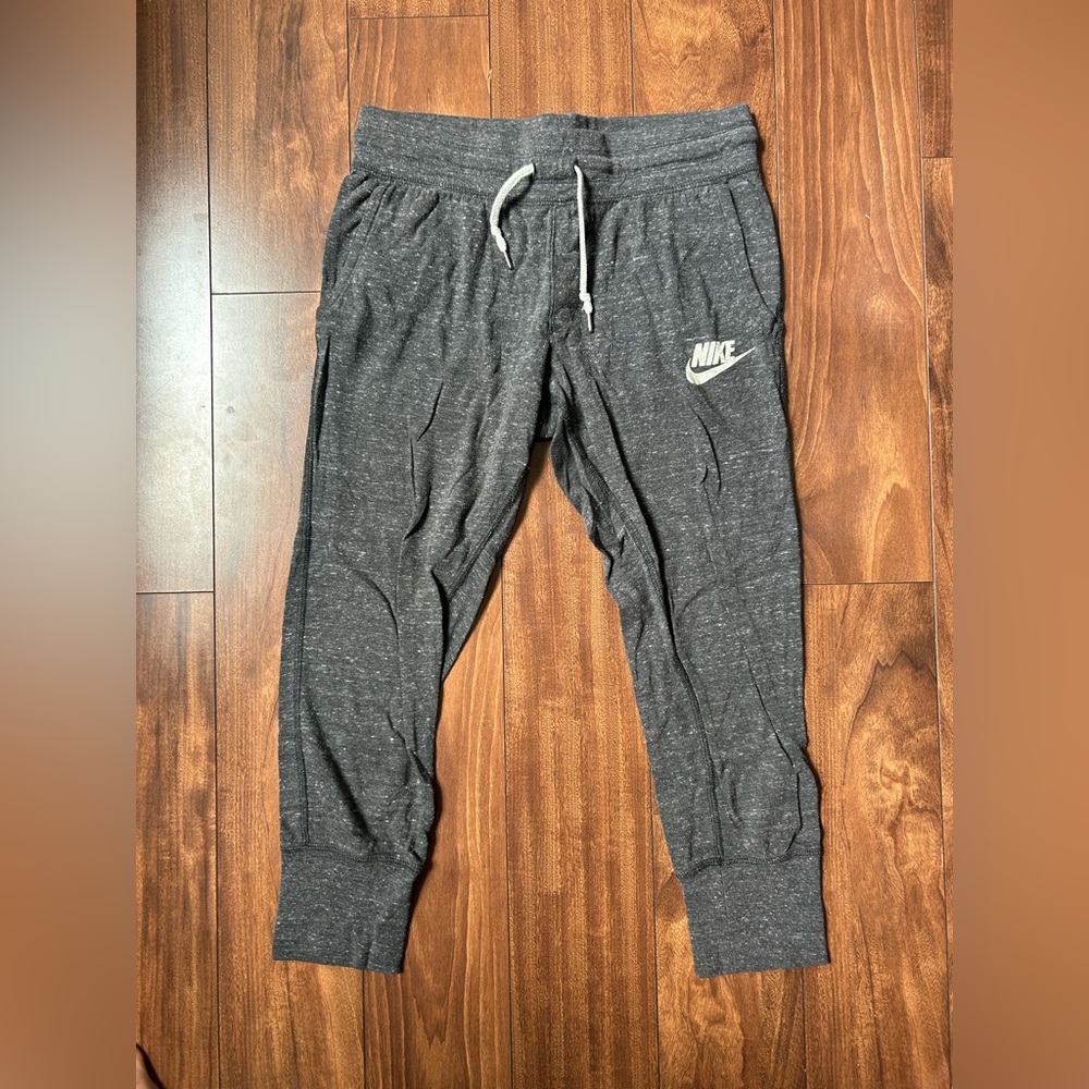 Nike Gray Cropped Joggers